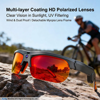 Lunettes Intelligentes IA 2026 E08 avec Caméra 13MP, Enregistrement Vidéo, ChatGPT – Lunettes Connectées pour Hommes, Idéales pour le Sport en Extérieur et le Cyclisme