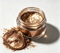 Poudre de pigment à effet spécial GUANZUN pour l'impression d'emballages de luxe, pigment de revêtement, utilisation bronze aluminium holographique 5-100 microns
