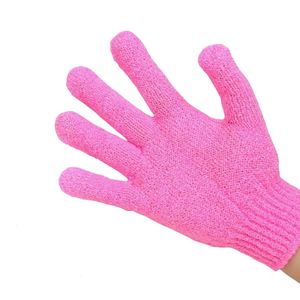 Guante Exfoliante Natural al por Mayor, Guantes de Nylon de Cinco Dedos para Limpieza Profunda, Exfoliante Corporal - Product Image 2