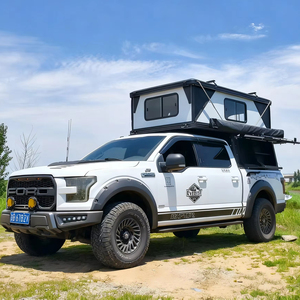 Installation simple Double couche étanche 6.5-8 pi. Tente de <span class=keywords><strong>lit</strong></span> de camion pour camionnettes pour le camping <span class=keywords><strong>sur</strong></span> le <span class=keywords><strong>toit</strong></span> et l'utilisation du <span class=keywords><strong>toit</strong></span> de la voiture - Product Image 3