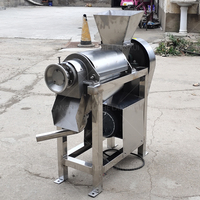 Industriële Commerciële Sinaasappel Mango Gembersap Fruitbreekpers Afzuigmachine