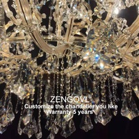 Lzengovl — lustre en cristal, design moderne, plafonnier luxueux et personnalisé, éclairage d'intérieur, luminaire décoratif de plafond, livraison gratuite, g9