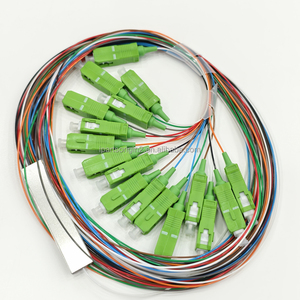 Divisor PLC de Grado Premium 1x16 SC/APC, Divisor de Fibra Óptica de 16 Vías con Tubo de Acero Mini de 1.5m y Pigtail de Colores para Red PON - Product Image 6