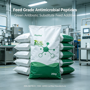 Additif alimentaire Peptides antimicrobiens (AMP) Substitut d'antibiotiques vert à large spectre pour Porcs, Chevaux, Poissons, Volailles, Aquaculture, Ruminants - Product Image 1