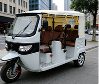 Tricycle électrique à trois roues de style TUKTUK BAJAJ, homologué EEC et COC, 5 places, fabriqué en Chine