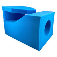 Coussin de positionnement pour bras en mousse PU facile à nettoyer, repose-bras, coussin de positionnement pour examen chirurgical en milieu hospitalier