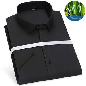 Vestido Polo <span class=keywords><strong>de</strong></span> manga corta para <span class=keywords><strong>hombre</strong></span> <span class=keywords><strong>de</strong></span> alta calidad, blanco, informal, Formal, profesional, transpirable, fibra <span class=keywords><strong>de</strong></span> bambú, personalizable para el verano - Product Image 5