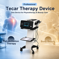 Máquina de Terapia Física de Diatermia Capacitiva y Resistiva, Alivio del Dolor, Tecarterapia 448khz, Equipo Tecar