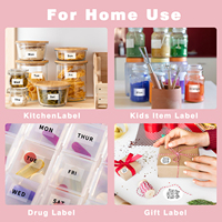 Mesin cetak stiker portabel Logo Mini Marklife Printer Label termal desain Minimal stok 2 tahun untuk bisnis kecil
