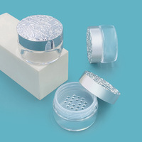 Boîte vide en plastique pour poudre libre, avec compartiments divisés, emballage cosmétique, 20g, pour poudre pressée en gel