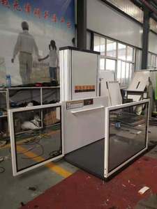 Elevador Vertical para Sillas de Ruedas de Aleación de Aluminio para Interiores y Exteriores, para Personas con Discapacidad, Plataforma de PVC, Proveedor de Fábrica de Elevadores de Escaleras para Villas - Product Image 4