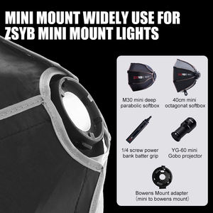 ZSYB 30CM Soft Light Ball Tragbarer Hand blitz Soft Light Box Live-Streaming Füll licht Weiches Licht für die Kamera - Product Image 6