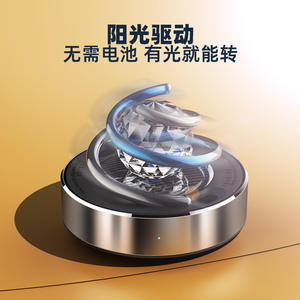 Diffuseur d'arômes solaire pour voiture, décoration de voiture suspendue en diamant - Product Image 2