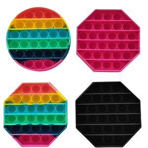 Silicone Đồ chơi Thần tài đẩy Pop bong bóng Khay đẩy Pop thần tài đồ chơi Silicone đồ chơi trẻ em - Product Image 2