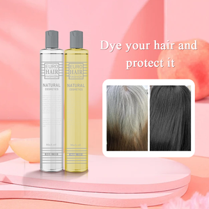 Fabbricazione OEM africano colorante crema 500ml * 2 naturale colorante nero tinture per capelli per barbiere - Product Image 3