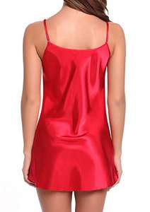 Set Pakaian Tidur Erotis dengan Bahan Sutra Es Lembut, Lingerie Seksi Wanita dengan Set Pakaian Dalam Berenda, Stok Pakaian Rumah, Bodysuit untuk Wanita - Product Image 6