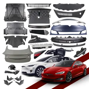 Bán Hot Phụ tùng xe Hơi ABS Chrome Rear View gương Bìa nhà ở bên trái và bên phải 2148.3005 2148.3006 cho Tesla mô hình S 2012