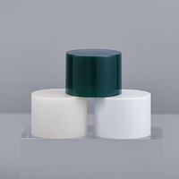 Couvercles de bouteille de 24mm de taille de cou personnalisés 24/415 grand bouchon à vis de bouteille de soin de la peau de toner en plastique cosmétiques double couche PP/ABS