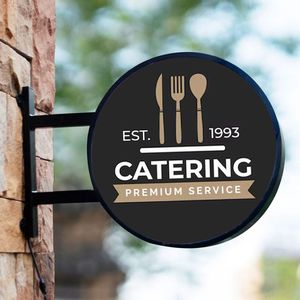 <strong>Custom</strong> <strong>Light</strong> <strong>Box</strong> Signboard Shop <strong>Logo</strong> Sign Personalized Business Signage LED <strong>Light</strong> <strong>Box</strong> Round <strong>Custom</strong> Bistro/Bar Shop Signage - Product Image 4