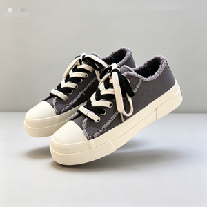 Chaussures décontractées tendance en toile pour hommes <span class=keywords><strong>All</strong></span> Stars, respirantes, à lacets, avec doublure en mesh et semelle extérieure en caoutchouc, pour toutes les saisons, travail et marche - Product Image 3