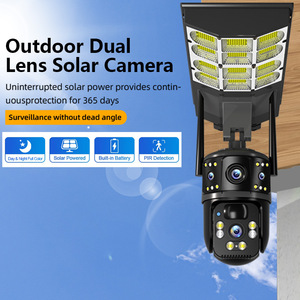 슈즈지 V360PRO 3MP HD 4G 듀얼 렌즈 모션 감지 자동 추적 태양광 PTZ 심카드 10000mAh 저전력 배터리 네트워크 카메라 - Product Image 2