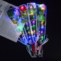 La Saint-Valentin Simulé Roses Lumineuses Stalles Lumières Clignotantes Populaires Décorations De Fête