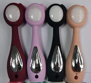 Cepillo eléctrico para limpieza Facial, herramienta de masaje de vibración sónica <span class=keywords><strong>2</strong></span> <span class=keywords><strong>en</strong></span> 1, limpiador de silicona para acné, poros - Product Image 4