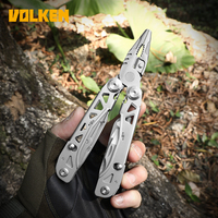 Nouvelle pince multi-outils pliante légère couteau de poche de survie multi-usages en plein air, portable pour le camping et l'utilisation sur le terrain