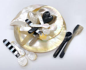 Cuchara de Nácar Personalizada Moderna y Ecológica para Caviar, Helado y Fiestas, Precio Bajo, Gran Venta - Product Image 4