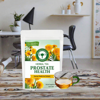 Tisane aux herbes pour la santé de la prostate, mélange de fleurs fraîches, herbes 100% naturelles de qualité supérieure, boîte en vrac, variété de saveurs, sachets de thé