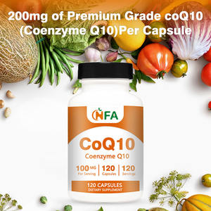 Venta al por mayor de fábrica COQ10 Coenzima Q10 Cápsulas con suplementos nutricionales Compatible con cápsulas de función cognitiva - Product Image 5
