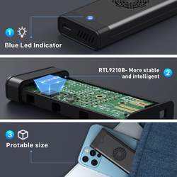 Aluminio M.2 NVME NGFF SSD <span class=keywords><strong>a</strong></span> <span class=keywords><strong>USB</strong></span> 3,1 <span class=keywords><strong>Adaptador</strong></span> convertidor tipo C Caja de velocidad de transferencia de 10Gbps Caja de <span class=keywords><strong>disco</strong></span> de estado sólido con ventilador - Product Image 5