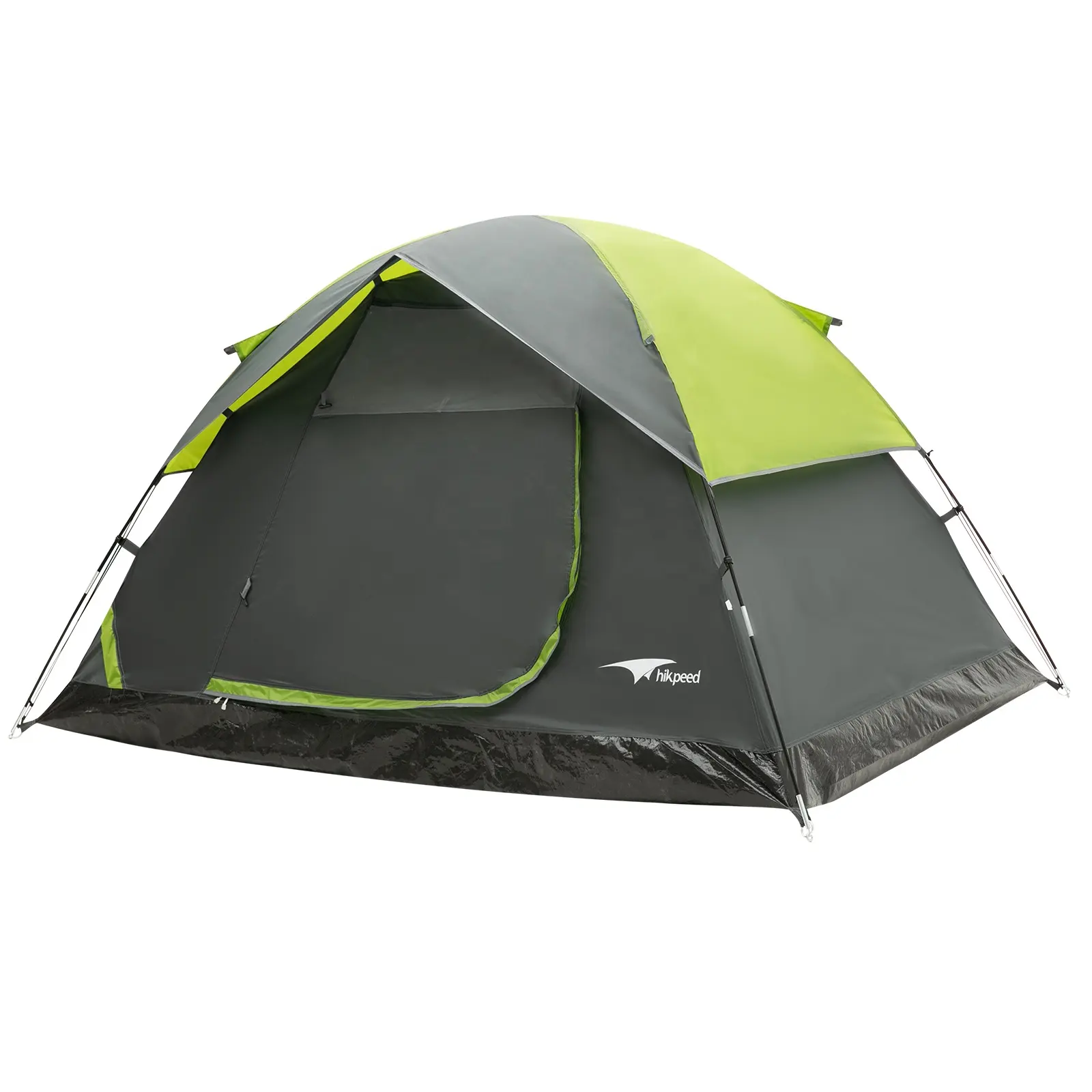 Hikpeed Draagbare Outdoor Kampeerlamp One Person Backpacking Tent Met Glasvezel Paal