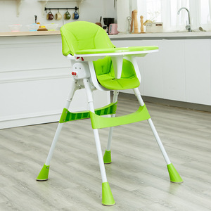 Trona Multifuncional Plegable Portátil para Bebés de 1 a 2 Años, de Plástico, Verde y Marrón, para Uso Doméstico - Product Image 2