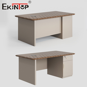 Bureau de direction Ekintop à <span class=keywords><strong>prix</strong></span> abordable, table de bureau moderne et simple en PVC - Product Image 1