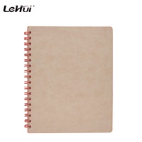La Chine meilleur prix usage domestique matériau écologique 80 feuilles 9-1/2X7-1/4 pouces double fil ligné Collection cahier