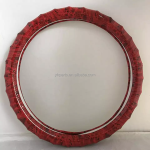 Cubierta para volante de coche, cubierta de dirección antideslizante para las cuatro estaciones, accesorios universales para volante para camión, SUV, vehículo <span class=keywords><strong>RUV</strong></span> - Product Image 2