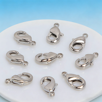 Vente directe usine : Fermoirs mousquetons métalliques personnalisables pour accessoires de bijoux DIY, sacs, porte-clés et quincaillerie