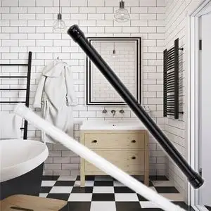 Extendable Stainless Steel Shower Curtain Rod