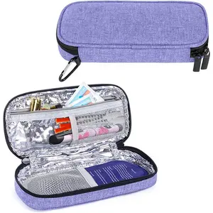 Mallette de transport médicale personnalisée et étanche sac d'infirmière isotherme à insuline pour trousse de premiers soins à l'hôpital sacs d'accessoires