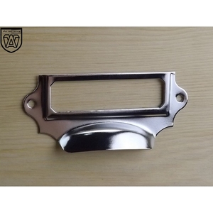 Support de carte métallique Anwang, cadre d'étiquette, clip pour plaque signalétique, pour classeur de bureau - Product Image 3