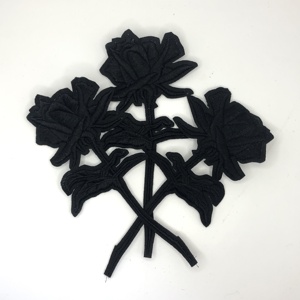 Custom Black Girl Queen Geborduurde <span class=keywords><strong>Patch</strong></span> Designer Zijden Logo Iron-On Stof Patches Sport Kleding Oem Model Regenboog Eenhoorn Tassen - Product Image 6