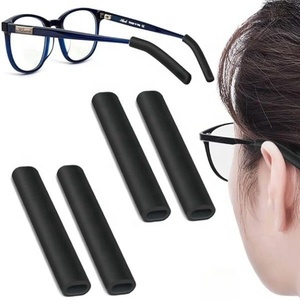 Manchons antidérapants en silicone pour lunettes Meta <span class=keywords><strong>Ray</strong></span>-<span class=keywords><strong>Ban</strong></span> – Accessoires de fixation anti-glissement pour l'oreille - Product Image 1