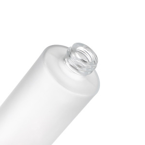 Bouchon de flacon compte-gouttes vide en <span class=keywords><strong>verre</strong></span> transparent givré personnalisé de 20ml 30ml <span class=keywords><strong>pour</strong></span> barbe et cheveux sérum aux huiles essentielles <span class=keywords><strong>pour</strong></span> gouttes oculaires - Product Image 2