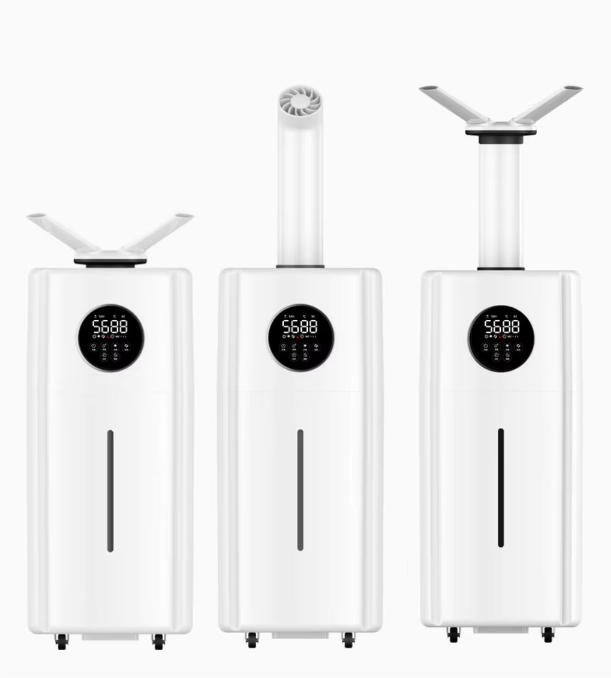 Smart CB 21L Ultrasonic Air Humidifier Heat/Cool/Warm Mist New Tower for Home Bedroom & Car Electric Boil Water Steam Plastic