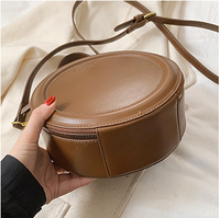Offre Spéciale mignon rond femmes sacs à bandoulière en cuir PU Lades sacs à main mode femmes sacs à main et sacs à main Bolsos Para Mujeres