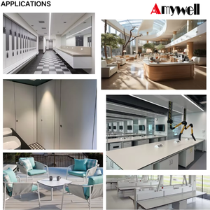 Amywell 8mm de espesor 100% resina fenólica sólido HPL <span class=keywords><strong>paneles</strong></span> de revestimiento de paredes exteriores Anti-UV anticorrosivo <span class=keywords><strong>para</strong></span> uso en exteriores - Product Image 6