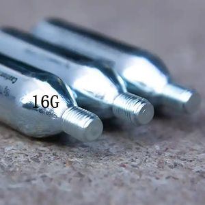 Einweg-<span class=keywords><strong>CO2</strong></span>-Kartuschen (<span class=keywords><strong>16</strong></span> g) für Fahrradreifenfüller – auch erhältlich in 12g, 20g, 24g, 25g, 38g – Mini-<span class=keywords><strong>CO2</strong></span>-Gasflaschen mit 3/8-24UNF-Anschluss - Product Image 4