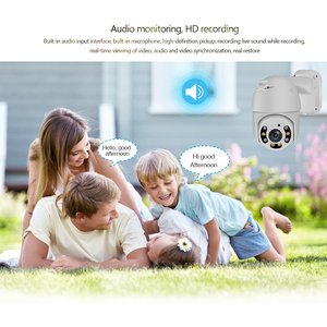 Loosafe 1080P Camera Poe Ptz Dome <strong>Day</strong> and Night Full Color Cctv Camera 8 Camera Poe Ir Security System with Audio - Product Image 3