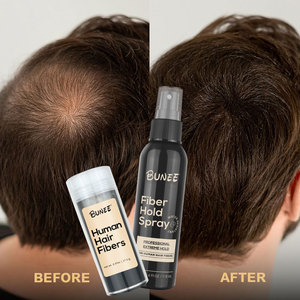Spray fixant pour cheveux résistant à l'eau, fibres coiffantes, tenue forte, fibres de cheveux humains, épaississement instantané des cheveux pour hommes - Product Image 2